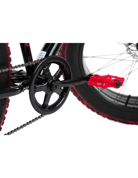 Rower Górski Chłopięcy Fatbike 24 Grube Opony - 5