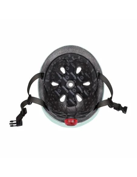 Kask Dziecięcy Rowerowy Globber XXS-XS 45-51 cm Miętowy Lampka LED PC EPS