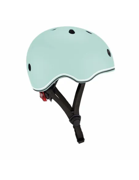 Kask Dziecięcy Rowerowy Globber XXS-XS 45-51 cm Miętowy Lampka LED PC EPS