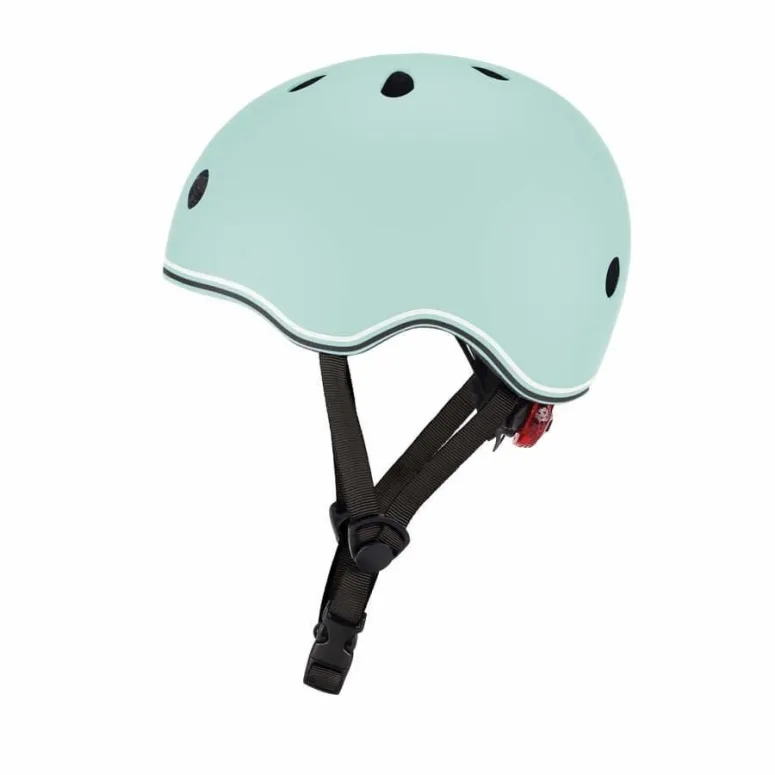 Kask Dziecięcy Rowerowy Globber XXS-XS 45-51 cm Miętowy Lampka LED PC EPS