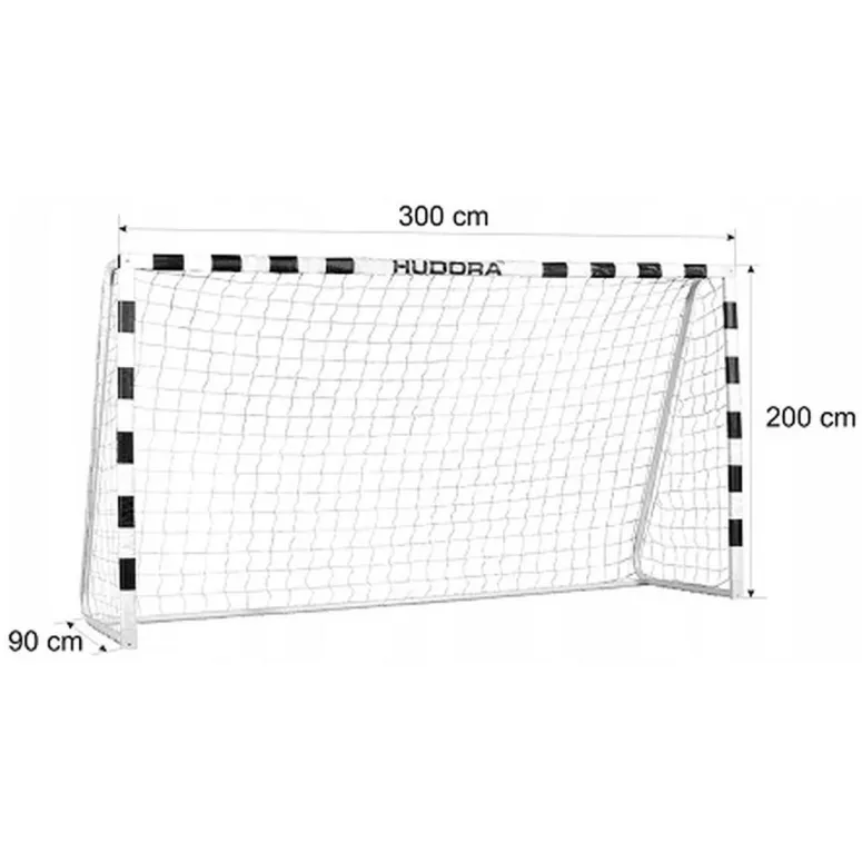 Bramka Do Piłki Nożnej HUDORA Stadion 300x200x90cm - 2