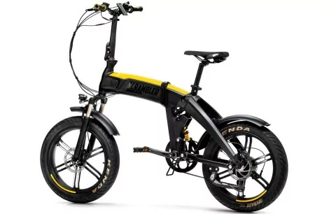 Rower Elektryczny Składany 20 Fatbike 12,8 Ah 80km Grube Opony 250W 5 Tryb - 4