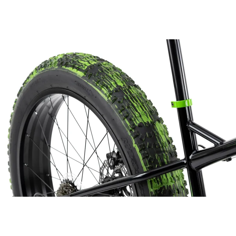 Rower Fatbike Grube Opony 26 Terenowy Hamulce Tarczowe Młodzieżowy Stalowy