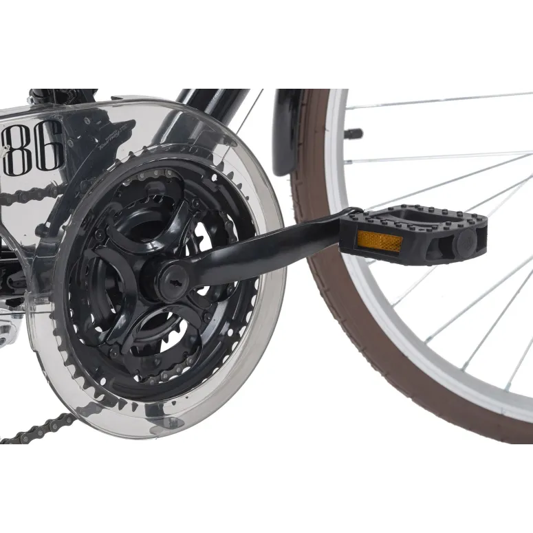 Rower Trekkingowy Męski 28 Cal Światła 21 Biegów Bagażnik Opony Trekkingowe - 9