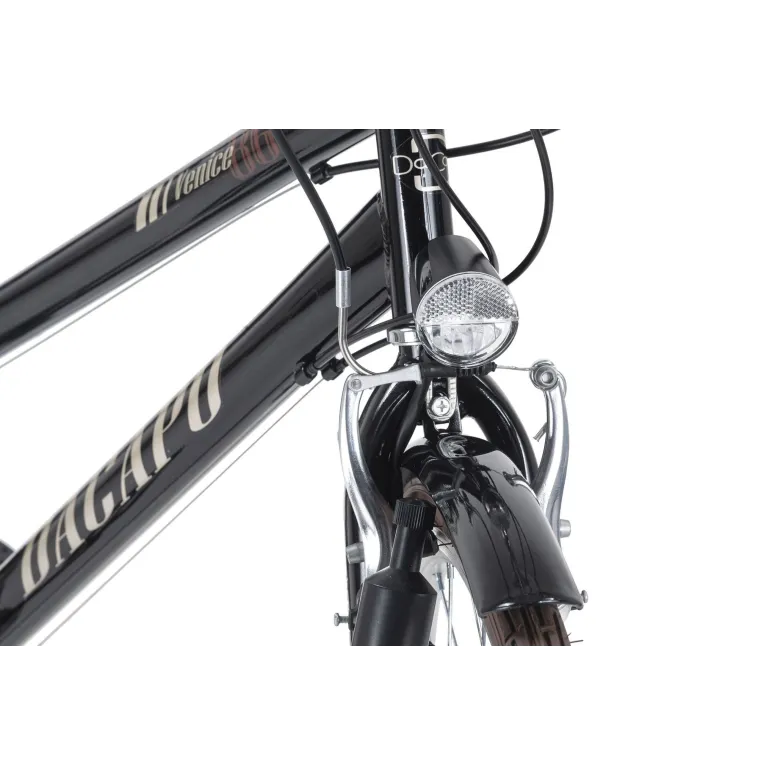 Rower Trekkingowy Męski 28 Cal Światła 21 Biegów Bagażnik Opony Trekkingowe - 5