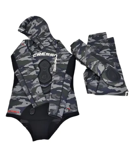 Kombinezon do Freedivingu Neoprenowy 2-częściowy Cressi Apnea Rozmiar M 5mm - 1