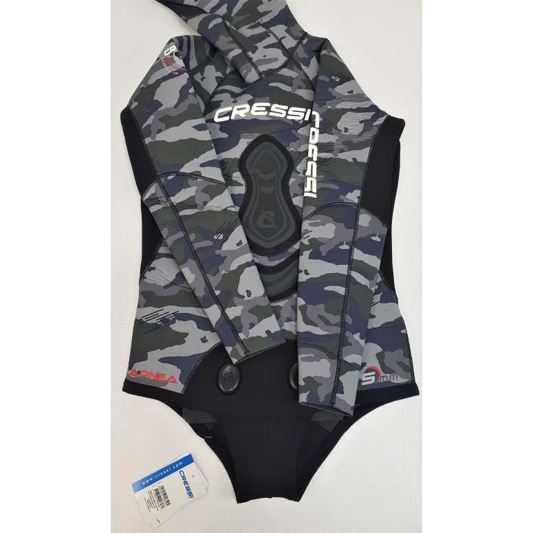 Kombinezon do Freedivingu Neoprenowy 2-częściowy Cressi Apnea Rozmiar M 5mm - 4
