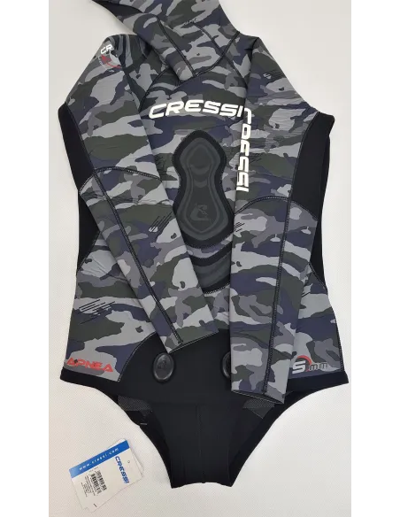 Kombinezon do Freedivingu Neoprenowy 2-częściowy Cressi Apnea Rozmiar M 5mm - 4