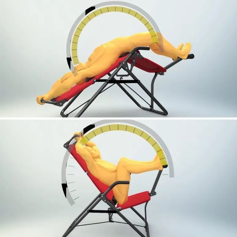 Ławka Trenażer Inwersyjny 2w1 Mediashop BackLounge - 2