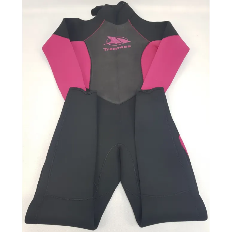 Kombinezon Neoprenowy Damski Aktywności Wodne Trespass Aquaria 5mm na Zamek - 11