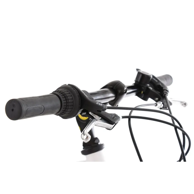 Lekki Rower Trekkingowy Damski 28 Światła Bagażnik 21 Biegów Akcesoria Stal - 2