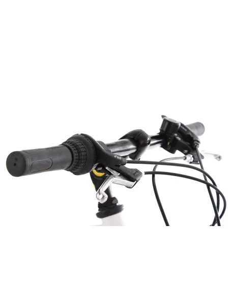 Lekki Rower Trekkingowy Damski 28 Światła Bagażnik 21 Biegów Akcesoria Stal - 2