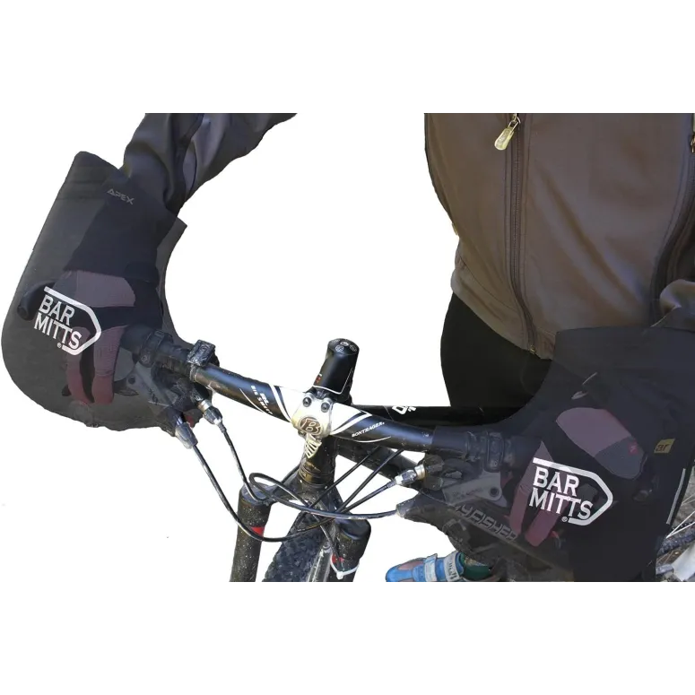 Rękawiczki Ochronne Na Kierownicę Bar Mitts L do Rowerów Górskich Miejskich - 6