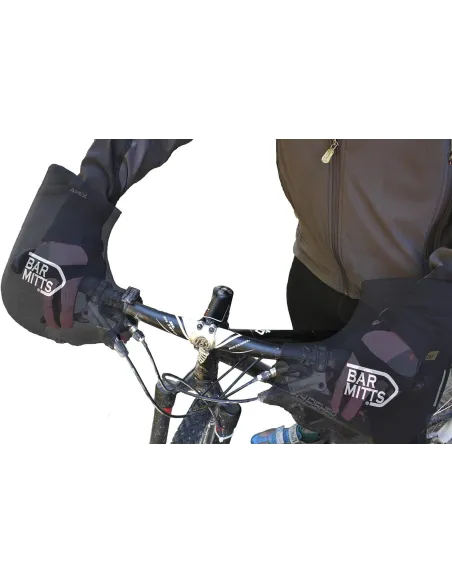Rękawiczki Ochronne Na Kierownicę Bar Mitts L do Rowerów Górskich Miejskich - 6