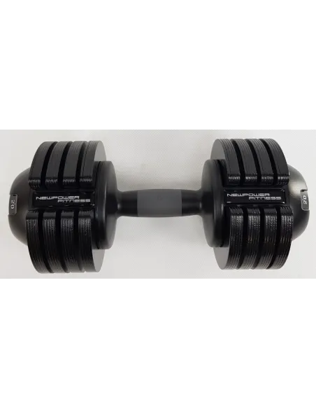 Żelazny Hantel Ciężar Regulowany Newpower Fitness 20 Kilo Kulturystyka - 7