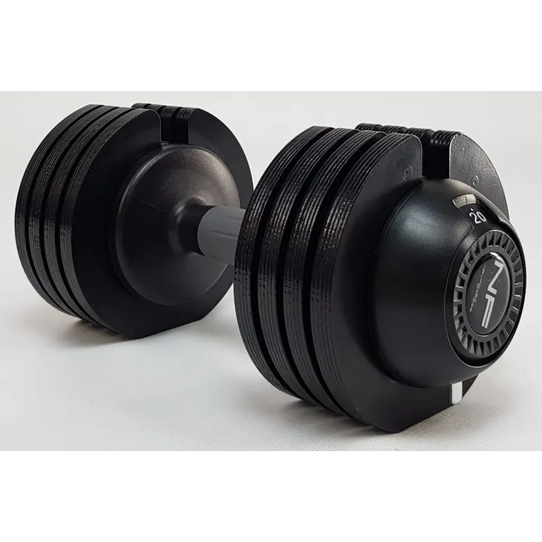 Żelazny Hantel Ciężar Regulowany Newpower Fitness 20 Kilo Kulturystyka - 9