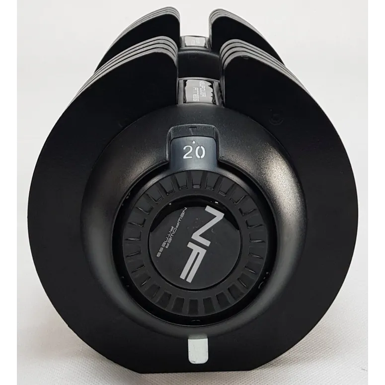 Żelazny Hantel Ciężar Regulowany Newpower Fitness 20 Kilo Kulturystyka - 12