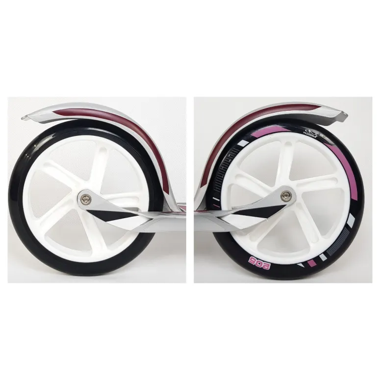 Hulajnoga Składana Uniwersalna HUDORA BigWheel 205mm ABEC5 Gripy Unisex - 9