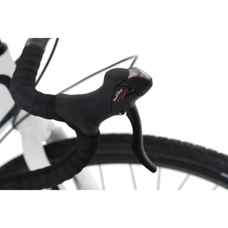 Rower Szosowy Gravel 28 Męski ALU Tarcze 14 Biegów - 3