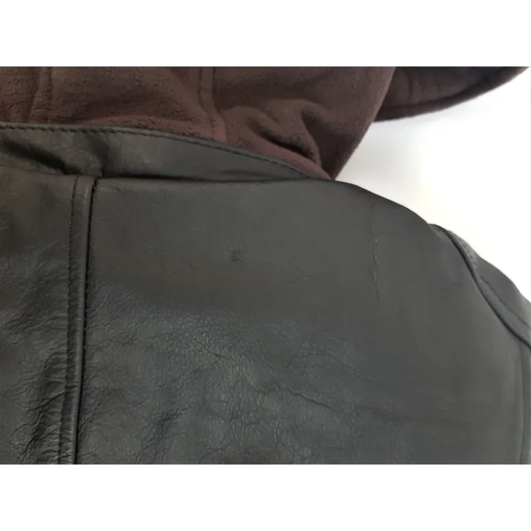 Kurtka Motocyklowa Skórzana Urban Motor Classic Skóra Jagnięca z Kapturem - 11