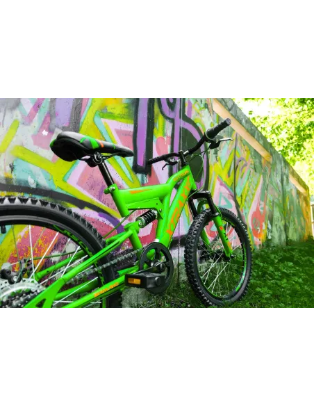 Rower Górski Dziecięcy 20 Amory Tarcza 7 bieg MTB - 10