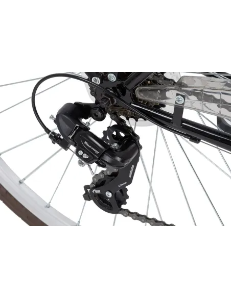 Rower Trekkingowy Damski 28 Dynamo 21 bieg Dzwonek