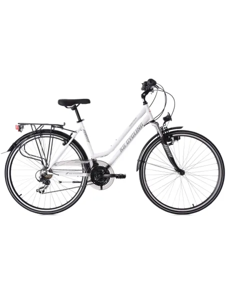 Rower Trekkingowy Damski 28 Światła 21 bieg Dynamo