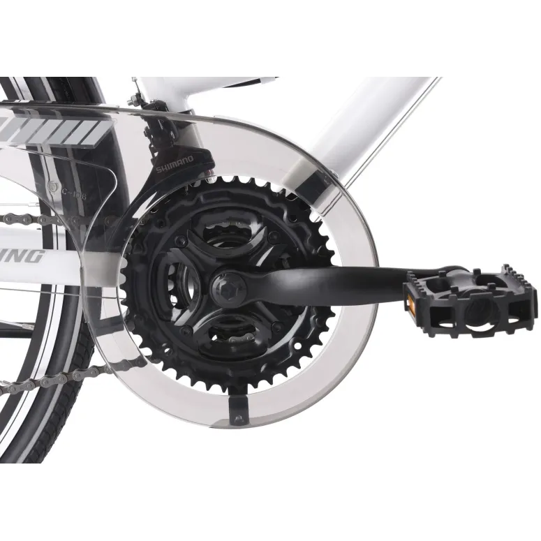 Rower Trekkingowy Damski 28 Światła 21 bieg Dynamo