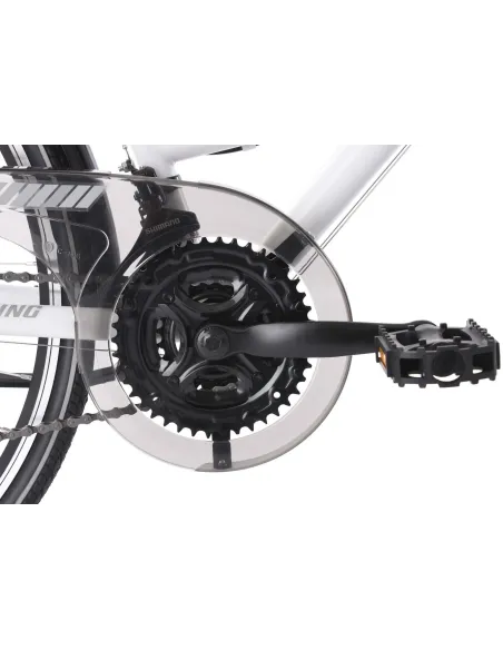 Rower Trekkingowy Damski 28 Światła 21 bieg Dynamo