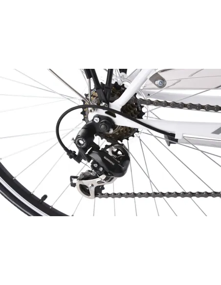 Rower Trekkingowy Damski 28 Światła 21 bieg Dynamo