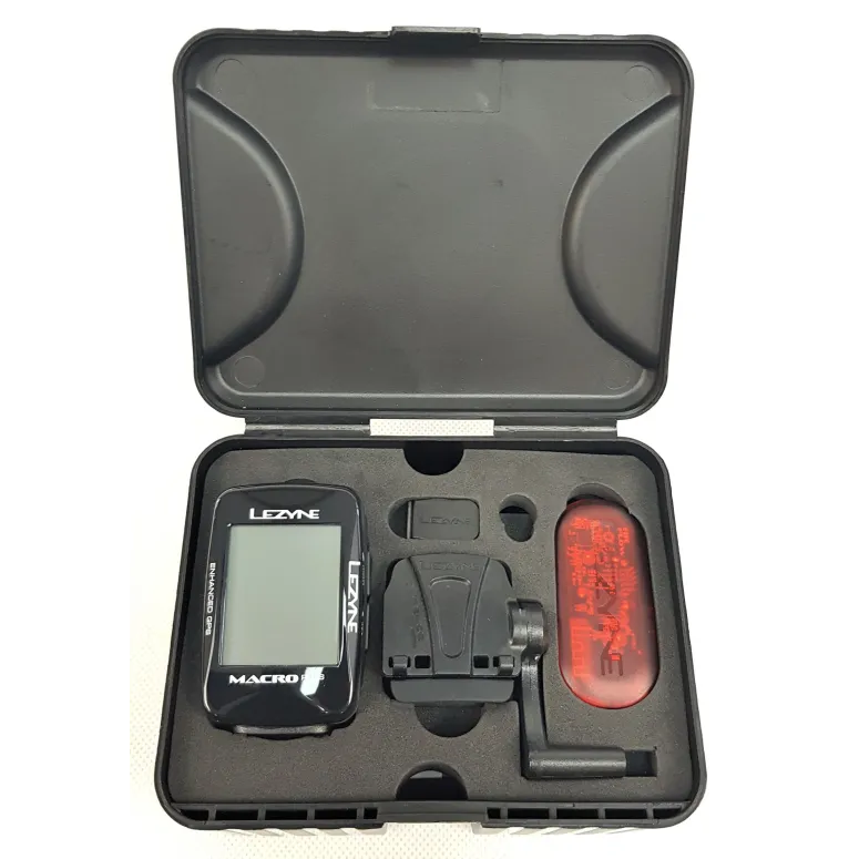 Licznik Rowerowy GPS Lezyne Macro Plus HRSC Loaded Pomiary Prędkości Tętno - 7