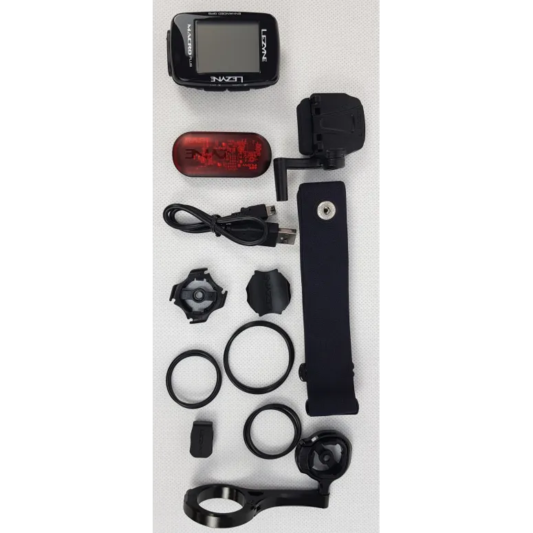 Licznik Rowerowy GPS Lezyne Macro Plus HRSC Loaded Pomiary Prędkości Tętno - 13