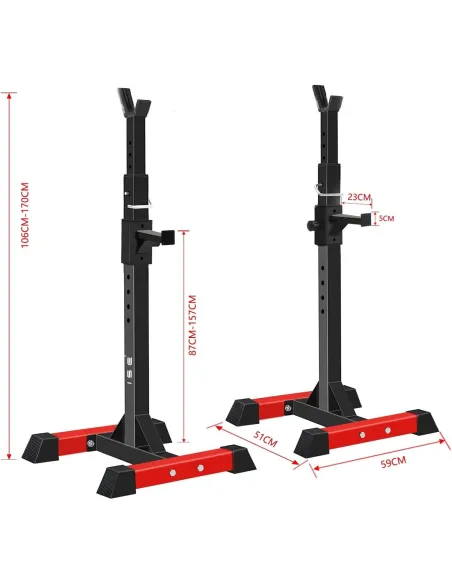 Stojak Pod Sztangę ISE Squat Cages SY-RK1001 200kg