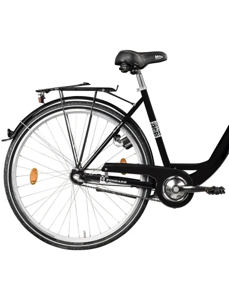 Rower Miejski Damski 28 Retro Damka Nexus 3 Bagażnik Oświetlenie Dzwonek