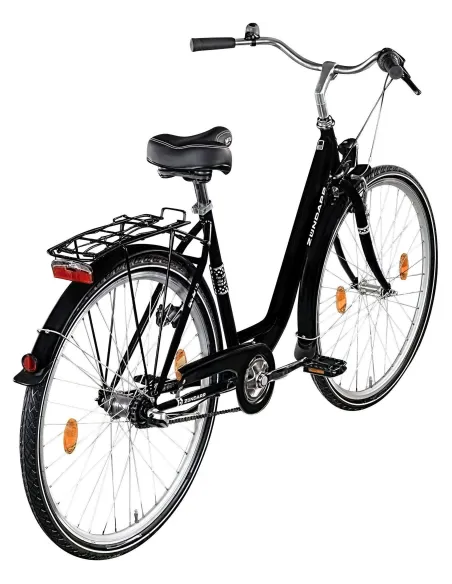 Rower Miejski Damski 28 Retro Damka Nexus 3 Bagażnik Oświetlenie Dzwonek