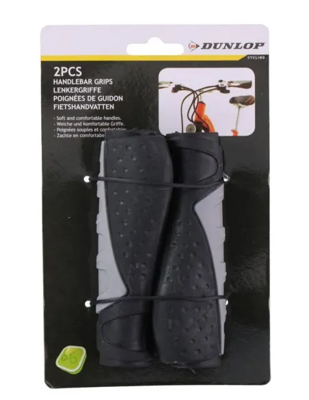 Chwyty Rowerowe DUNLOP Gripy 12 x 2,2cm Guma
