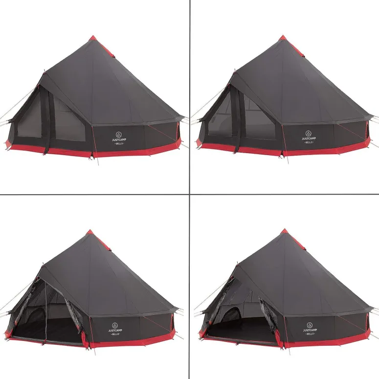 Namiot JUSTCAMP Bell 8 osobowy 400x400 cm 3000 mm