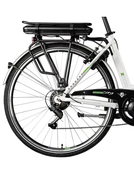 Niemiecki Elektryczny Rower Miejski 28 Uniwersalny 13,4Ah Kenda Akcesoria