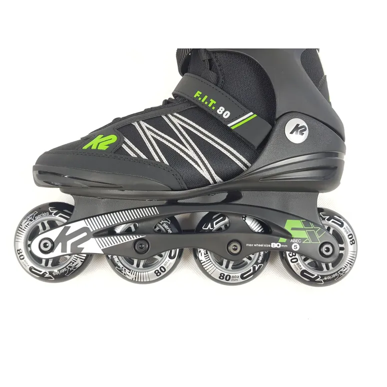 Rolki męskie K2 F.I.T 80 ABEC-5 EU/UK/US 43.5/9/10