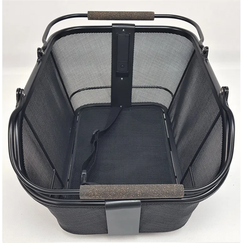 Kosz Rowerowy Tylny Basil Cento Tech 21L Aluminium