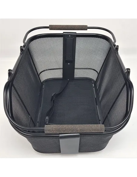 Kosz Rowerowy Tylny Basil Cento Tech 21L Aluminium