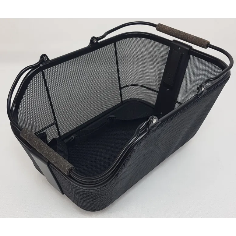 Kosz Rowerowy Tylny Basil Cento Tech 21L Aluminium