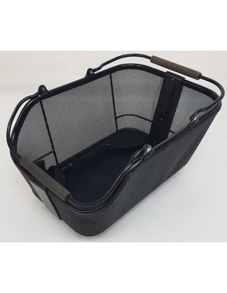 Kosz Rowerowy Tylny Basil Cento Tech 21L Aluminium