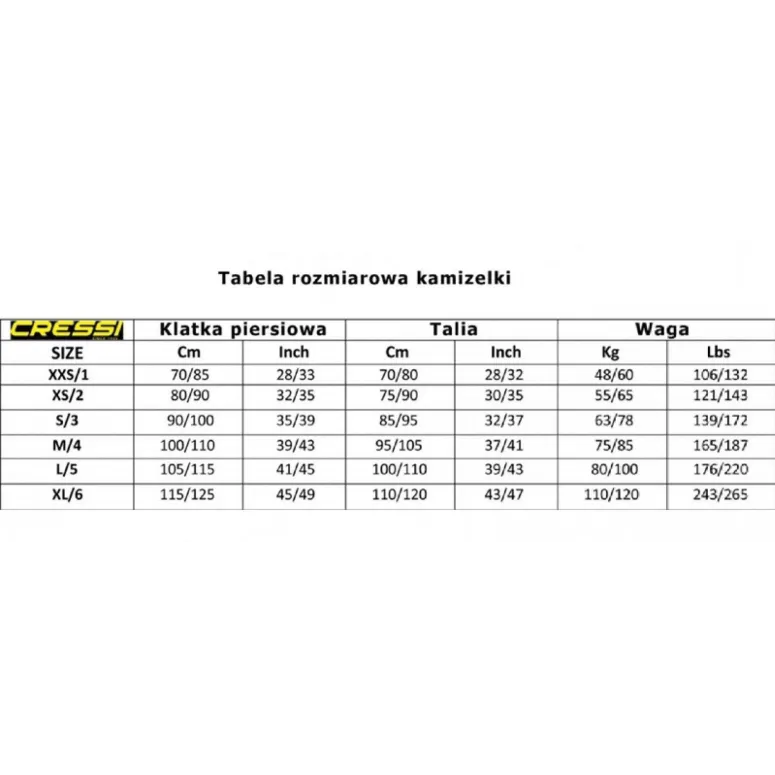 Kamizelka do Nurkowania Cressi Start D-ring 15.3kg