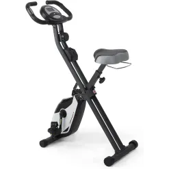 Składany Rower Treningowy Ultrasport F-Bike Ekran LCD 8 Poziomów Oporu
