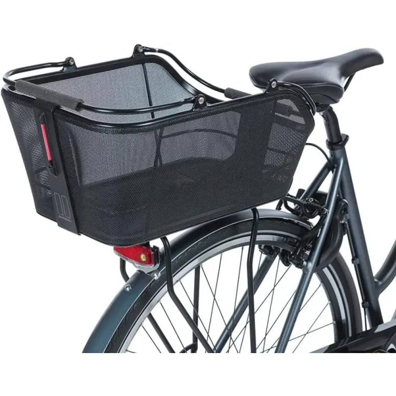 Kosz Rowerowy Tylny Basil Cento Tech 21L Aluminium