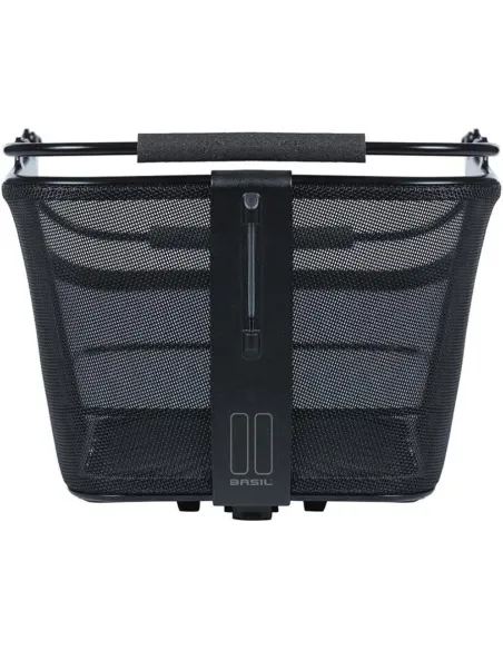 Kosz Rowerowy Tylny Basil Cento Tech 21L Aluminium