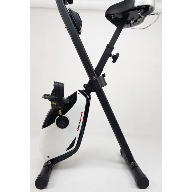 Rower Treningowy Pionowy Składany Ultrasport F-Bike Heavy Ekran LCD Fitness - 7