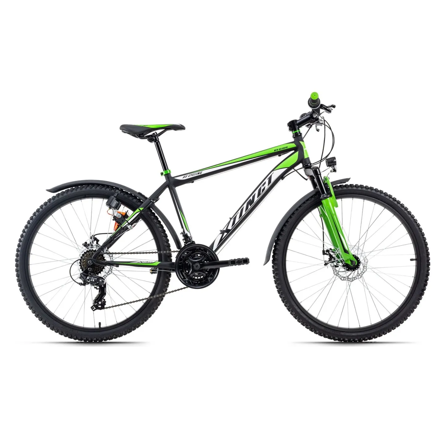 Rower Górski 26 MTB Tarcze 21 biegów Oświetlenie