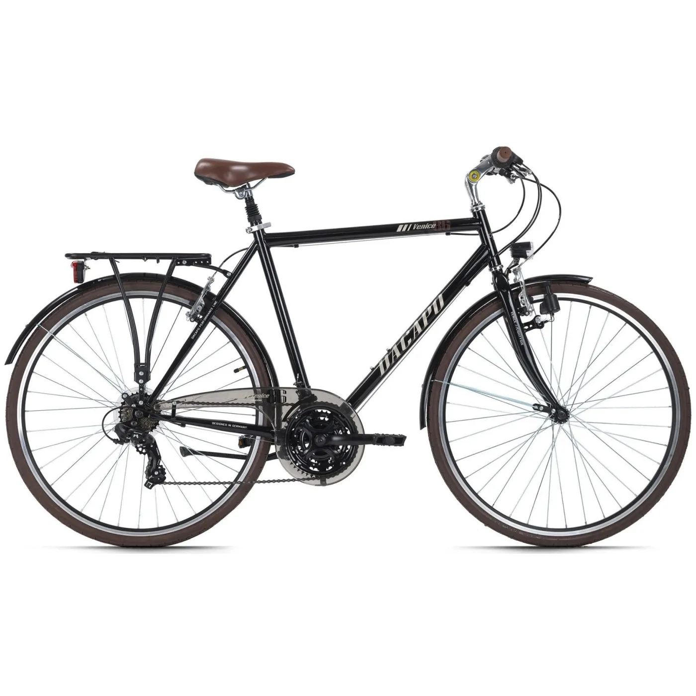 Rower Trekkingowy Męski 28 Światła 21 bieg Dzwonek